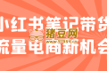 小紅書筆記帶貨流量電商新機(jī)會(huì)