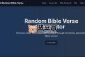Random Bible Verse Generator：AI人工智能隨機(jī)圣經(jīng)經(jīng)文生成器