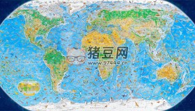 狂野世界：一副史詩(shī)級(jí)的自然世界地圖