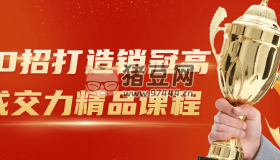 30招打造銷冠高成交力精品課程
