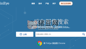 TinEye：一個反向圖像搜索引擎