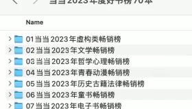 當(dāng)當(dāng)2023年度好書(shū)榜70本