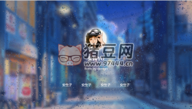 動(dòng)態(tài)雨滴玻璃效果實(shí)現(xiàn)個(gè)人主頁(yè)html源碼