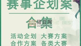 170套賽事企劃案合集
