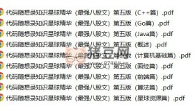 代碼隨想錄知識星球精華（最強八股文）第五版
