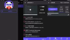 熊貓視頻壓縮器 v1.2.4 Video Panda Compress 解鎖高級版，強大的視頻壓縮軟件