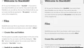 StackEdit：在線Markdown編輯器