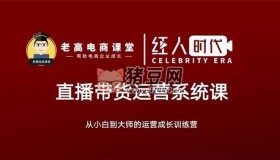 老高電商課堂：抖音直播帶貨運營系統(tǒng)課