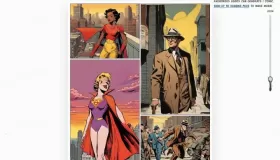 AI Comic Factory AI漫畫工廠：開源在線AI漫畫生成器