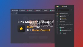Link Map v1.1.5 一個瀏覽器垂直樹形標簽側邊欄插件