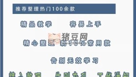 100余款網紅小吃教程合集