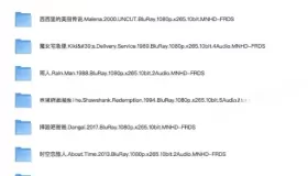 豆瓣TOP250高分電影合集