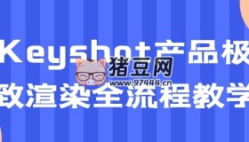 Keyshot產品極致渲染全流程教學