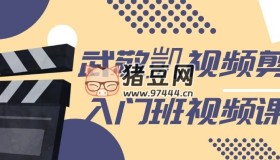 武敬凱視頻剪輯入門班視頻課程