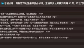 老板必看月銷百萬的直播帶貨必修課