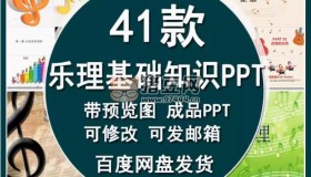 41款樂(lè)理基礎(chǔ)知識(shí)PPT模板