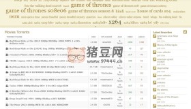 KickassTorrents：高清影視資源種子分享網站