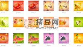 餐飲水果PS模版設(shè)計(jì)素材17款