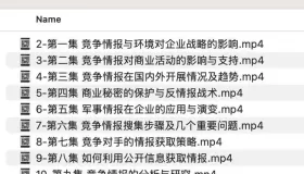 銷售系統(tǒng)班：競爭情報搜集、分析及應用