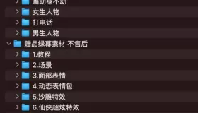 現(xiàn)代沙雕綠幕人物素材