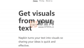 Napkin：AI將文字轉(zhuǎn)可視化工具