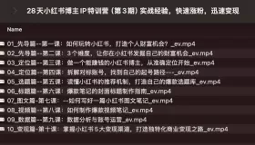 28天小紅書博主IP特訓(xùn)營（第3期）