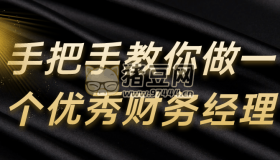 手把手教你做一個優(yōu)秀財(cái)務(wù)經(jīng)理