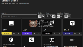 Simple Icons：全球熱門品牌的SVG圖標(biāo)庫