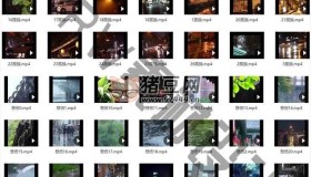 4K自然風(fēng)景人文都市情感短視頻無(wú)水印素材