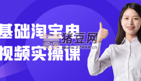 零基礎(chǔ)淘寶電商視頻實操課