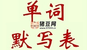 英語(yǔ)單詞默寫(xiě)表小初高合集