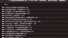 個人商業(yè)變現(xiàn)營精品線上課