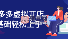 拼多多虛擬開(kāi)店0基礎(chǔ)輕松上手
