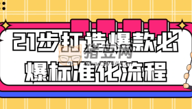 21步打造爆款必爆標(biāo)準(zhǔn)化流程
