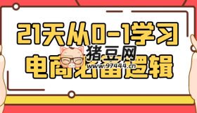 21天從0-1學(xué)習(xí)電商必備邏輯
