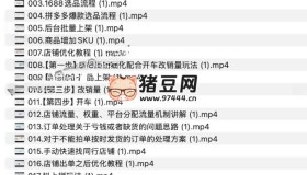 拼多多精細(xì)化運(yùn)營(yíng)店鋪0-1，從零起步到爆單詳細(xì)教程