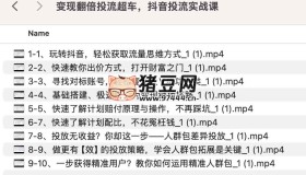 變現(xiàn)翻倍投流超車(chē)，抖音投流實(shí)戰(zhàn)課