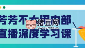 芳芳不太閑內(nèi)部直播深度學(xué)習(xí)課