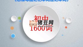 204張思維導(dǎo)圖速記初中1600單詞 (PDF版)