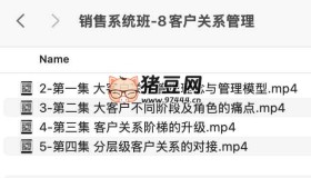 銷售系統(tǒng)班客戶關系管理