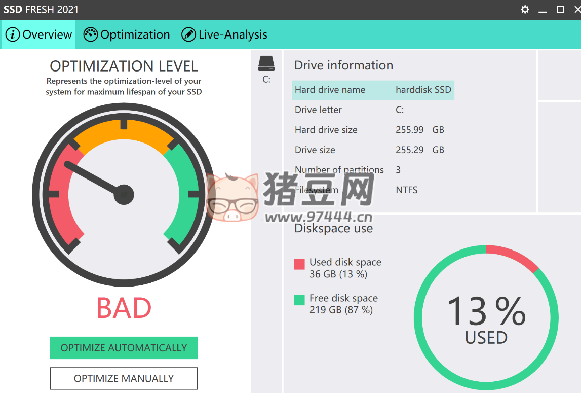 SSD Fresh v10.02.28 ssd 磁盤優(yōu)化 實(shí)測開機(jī)快 3s