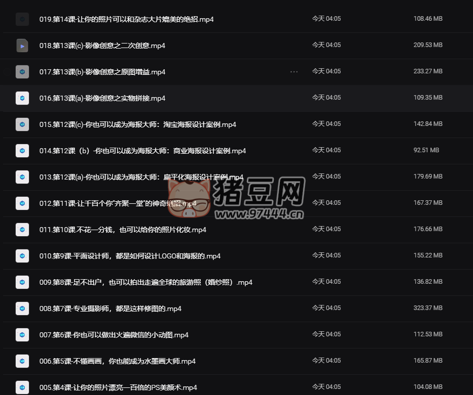 PhotoShop 從零基礎(chǔ)小白到大神