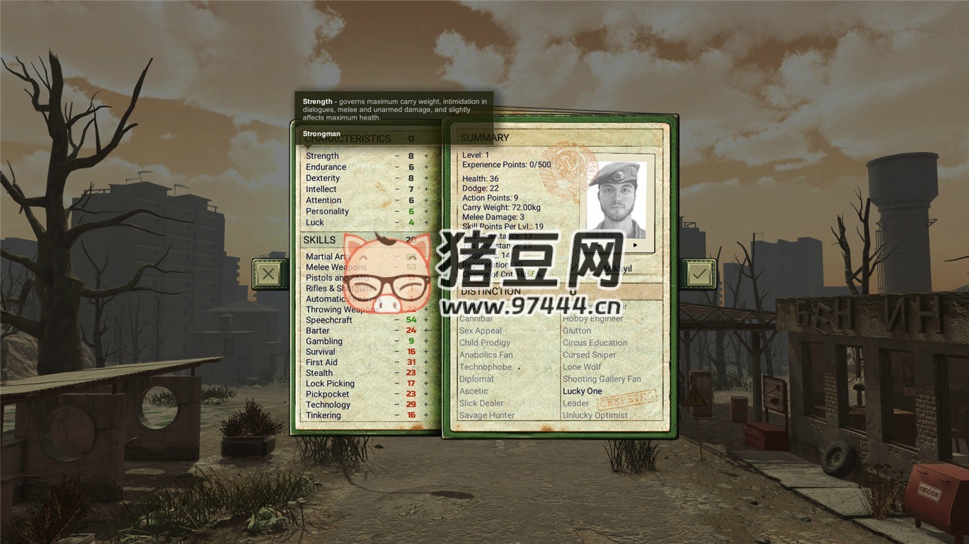《核爆 RPG：末日余生》v1.190 中文版