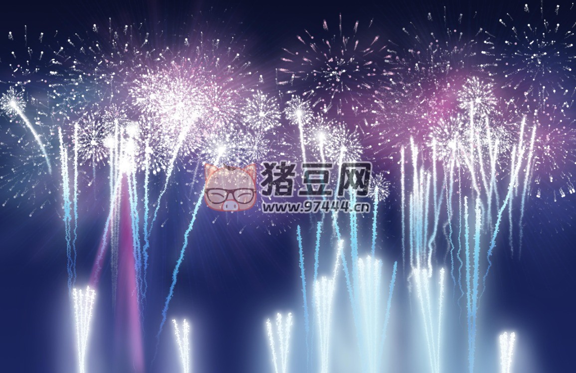 2024 新年春節(jié)煙花素材合集（PSD+PNG）