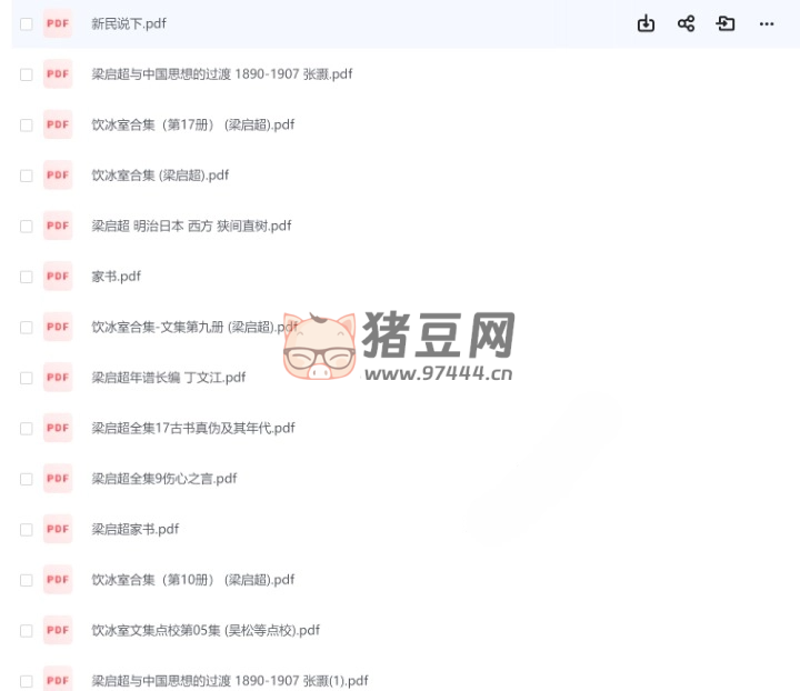 梁?jiǎn)⒊髌冯娮訒?shū)全集