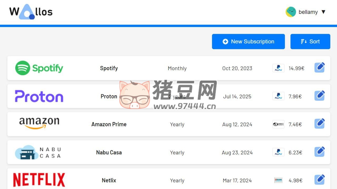 Wallos：一個開源的個人訂閱服務(wù)跟蹤工具
