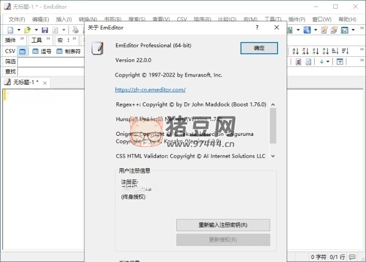 EmEditor 文本編輯器 v23.1.3 專業(yè)版