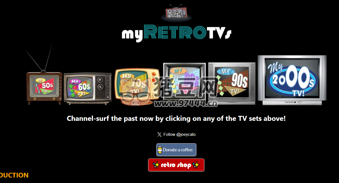 MyRetroTVs：1950-2000 年代在線復(fù)古電視模擬器