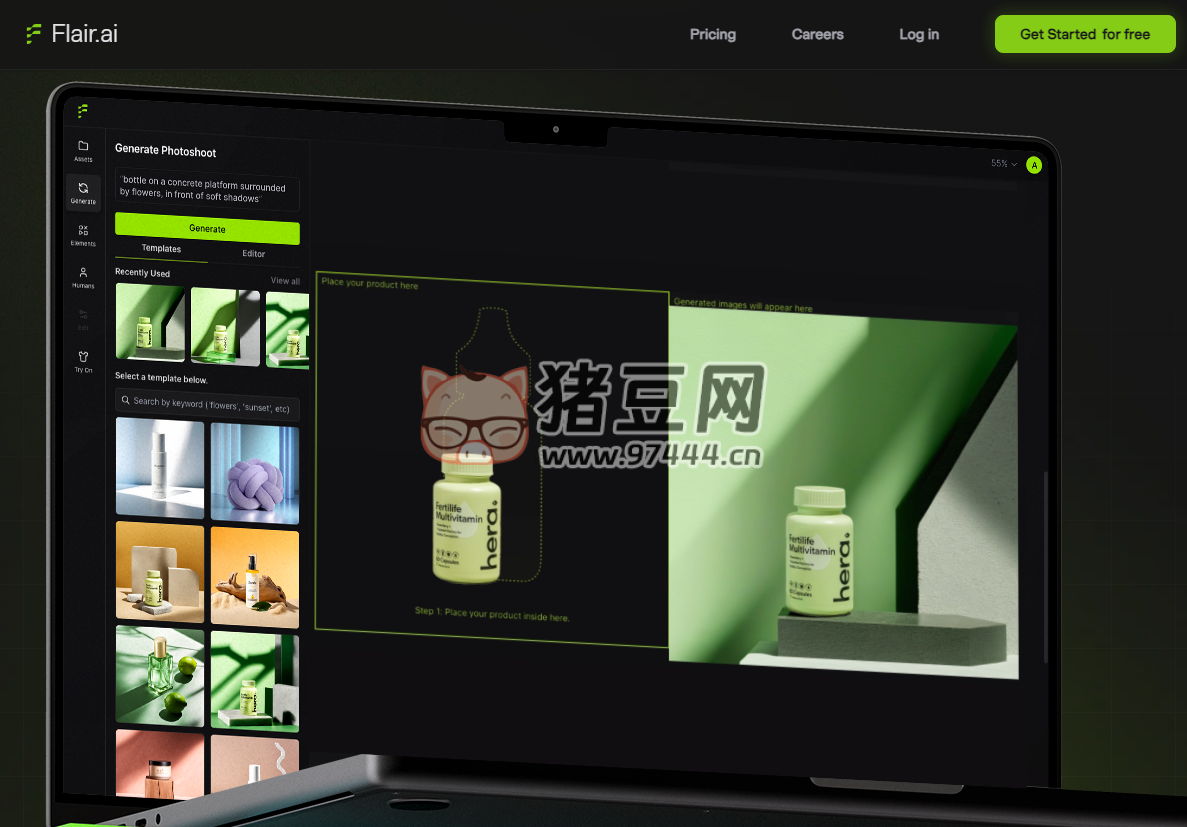 Flair.ai：一款專注于電商產(chǎn)品配圖的工具