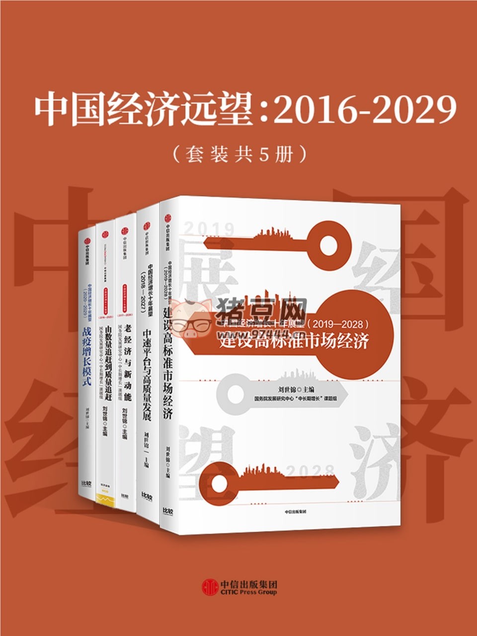 中國經(jīng)濟(jì)遠(yuǎn)望 2016~2029（套裝 5 冊）